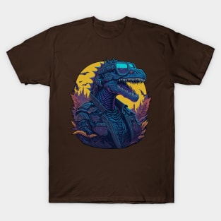 Jurassic Dystopia - Drip Neon T-Shirt